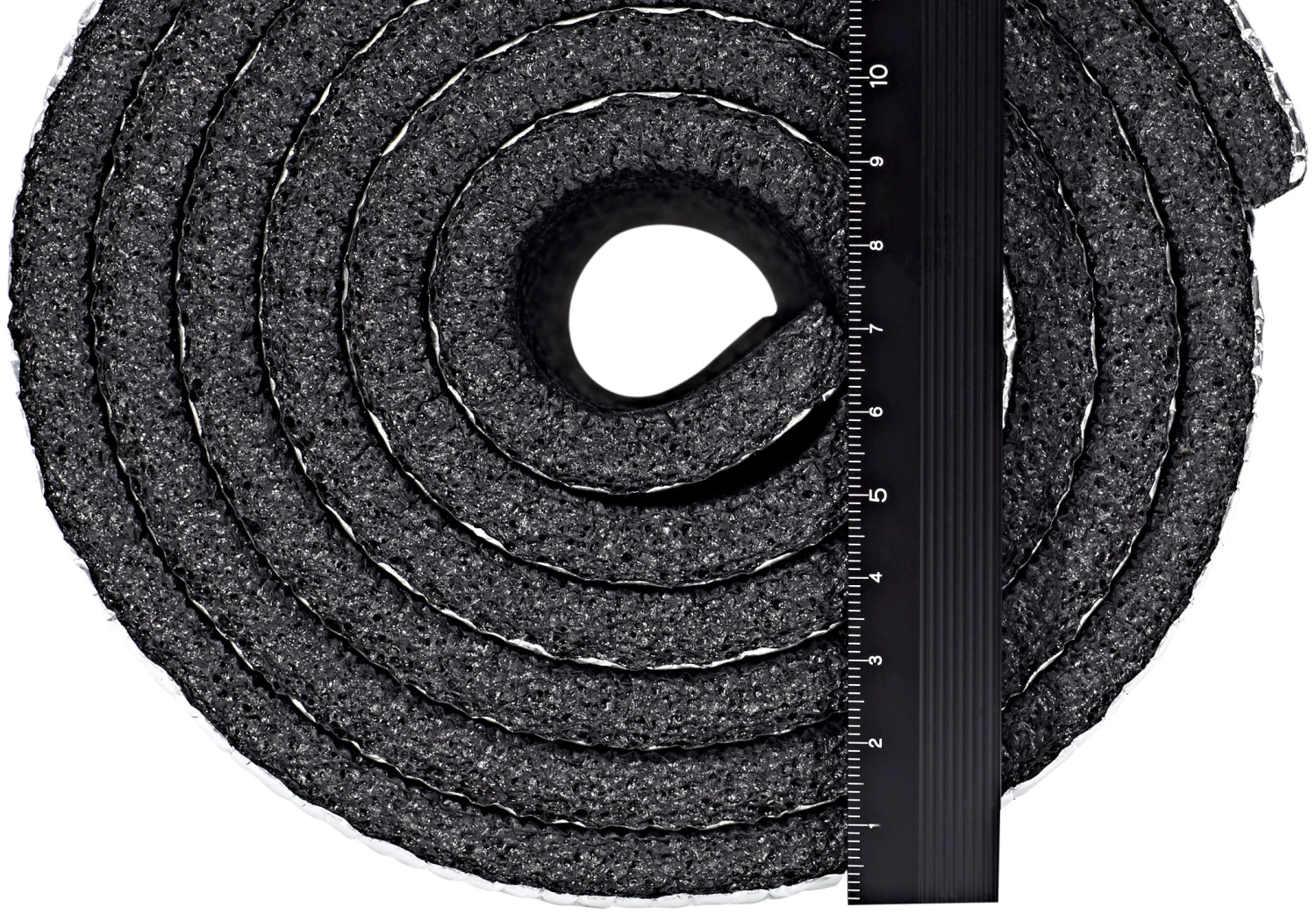 CAMPZ Matelas De Sol Aluminium Couche Unique 200x55cm, noir/argent 5 CAMPZ Matelas De Sol Aluminium Couche Unique 200x55cm, noir/argent – Image 3