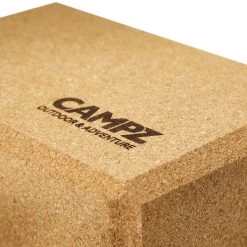 CAMPZ Cork Yoga Block 23x15x7,5cm, marron -Matelas Soldes Magasin campz cork yoga block 23 x 15 x 75 cm braun 5