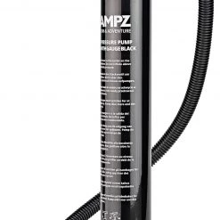 CAMPZ High Pressure Pump 2 x 2,2l with Gauge, noir