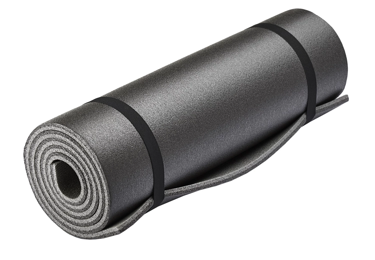 CAMPZ Matelas Double épaisseur 200x55cm, noir/gris 3 CAMPZ Matelas Double épaisseur 200x55cm, noir/gris