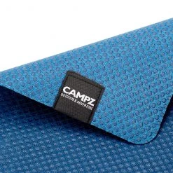 CAMPZ Tapis de yoga à emporter L, bleu -Matelas Soldes Magasin campz travel yoga mat l blue 5