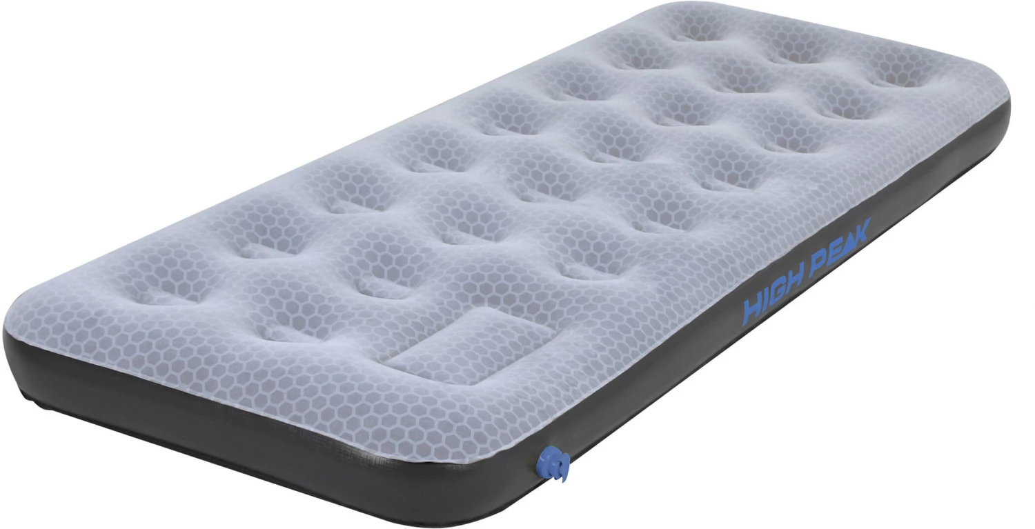 High Peak Comfort Plus Matelas gonflable Simple, gris 3 High Peak Comfort Plus Matelas gonflable Simple, gris