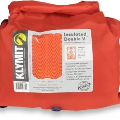 Klymit Insulated Double V Matelas, orange -Matelas Soldes Magasin klymit insulated double v sleeping pad orange 4