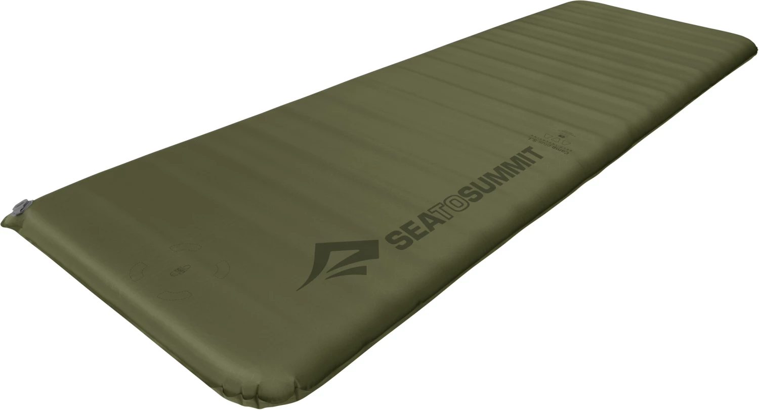 Sea to Summit Camp Plus Matelas autogonflant Rectangulaire Large, olive 4 Sea to Summit Camp Plus Matelas autogonflant Rectangulaire Large, olive – Image 2