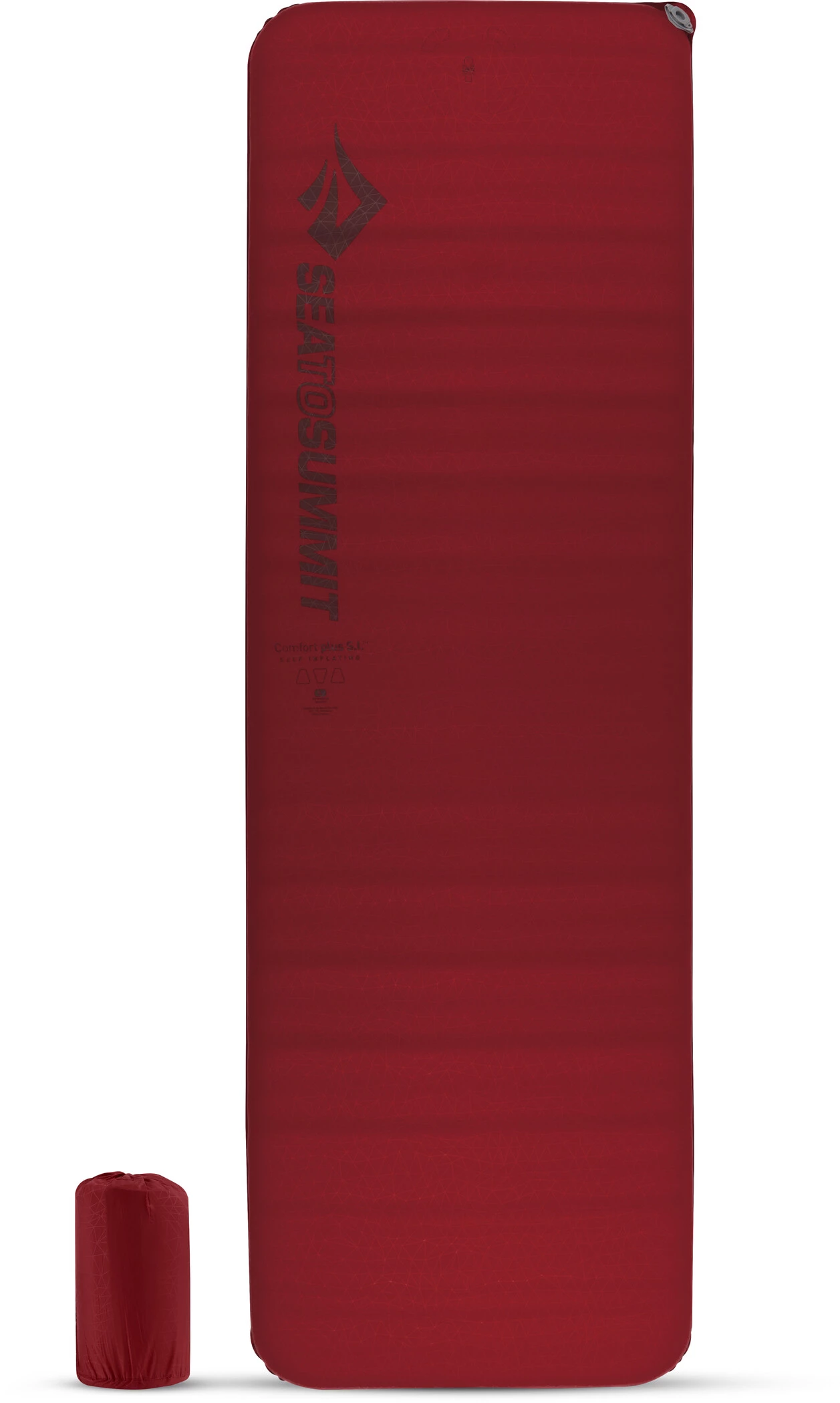 Sea to Summit Comfort Plus Matelas autogonflant Rectangulaire Large, rouge 4 Sea to Summit Comfort Plus Matelas autogonflant Rectangulaire Large, rouge – Image 2