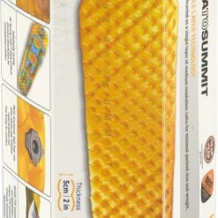 Sea to Summit Ultralight Tapis Petit, jaune -Matelas Soldes Magasin sea to summit ultralight mat small yellow 4